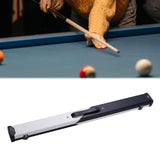 Maxbell Heavy Duty Billiards Pool Hard Case Carrying for 1/2 Snooker Snooker Rod black