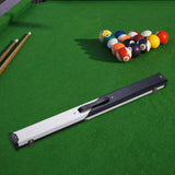 Maxbell Heavy Duty Billiards Pool Hard Case Carrying for 1/2 Snooker Snooker Rod black