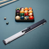 Maxbell Heavy Duty Billiards Pool Hard Case Carrying for 1/2 Snooker Snooker Rod black