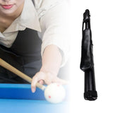 Maxbell Portable Billiards Pool Cue Case 2 Holes with Shoulder Strap Organizer