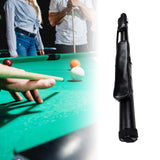 Maxbell Portable Billiards Pool Cue Case 2 Holes with Shoulder Strap Organizer