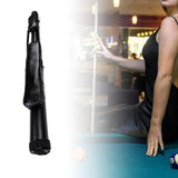 Maxbell Portable Billiards Pool Cue Case 2 Holes with Shoulder Strap Organizer