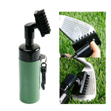 Maxbell Golf Club Groove Brush with Water Bottle Professional Lightweight Accessory Green