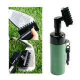 Maxbell Golf Club Groove Brush with Water Bottle Professional Lightweight Accessory Green