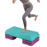 Maxbell Fitness Pedal Mute Non Slip Heavy Duty Aerobic Rhythm Pedal for Yoga Workout