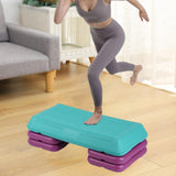 Maxbell Fitness Pedal Mute Non Slip Heavy Duty Aerobic Rhythm Pedal for Yoga Workout