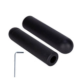 Maxbell 2 Pieces Barbell Bar Adapter Sleeve with L Shaped Wrench for Weightlifting 50mmx200mm ball head