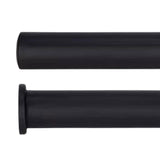 Maxbell 2 Pieces Barbell Bar Adapter Sleeve with L Shaped Wrench for Weightlifting 50mmx200mm Flat head