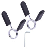 Maxbell 2 Pieces Barbell Bar Adapter Sleeve with L Shaped Wrench for Weightlifting Clips