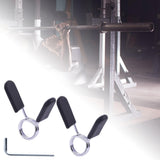 Maxbell 2 Pieces Barbell Bar Adapter Sleeve with L Shaped Wrench for Weightlifting Clips