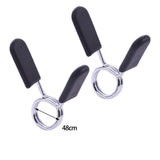 Maxbell 2 Pieces Barbell Bar Adapter Sleeve with L Shaped Wrench for Weightlifting Clips