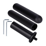 Maxbell Barbell Bar Adapter Sleeve Nylon Convert 1 Inches Weight Posts to 2 Inches D50mmx200mm