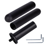 Maxbell Barbell Bar Adapter Sleeve Nylon Convert 1 Inches Weight Posts to 2 Inches D50mmx200mm