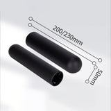 Maxbell Barbell Bar Adapter Sleeve Nylon Convert 1 Inches Weight Posts to 2 Inches D50mmx200mm
