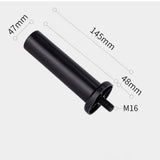 Maxbell Barbell Bar Adapter Sleeve Nylon Convert 1 Inches Weight Posts to 2 Inches M16xD48mmx146mm