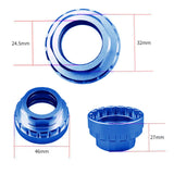 Maxbell Bike Front Direct Mount Chainring 12 Speed Durable Ring Removal Blue
