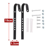 Maxbell Bike Front Basket Hook for Handlebar Bike Accessories with Mounting Hardware