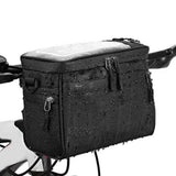 Maxbell Bike Handlebar Bag Portable Shoulder Bag Touch Screen Phone Bag Rainproof