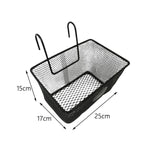 Maxbell Bike Basket Hanging Camping Riding Accessories Storage Case Carry Large