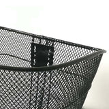 Maxbell Iron Mesh Bicycle Basket Detachable Front Handlebar Basket Storage Basket