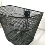 Maxbell Iron Mesh Bicycle Basket Detachable Front Handlebar Basket Storage Basket