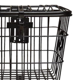 Maxbell Metal Bike Basket Organizer with Mounting Screws Large Space for Tricycles