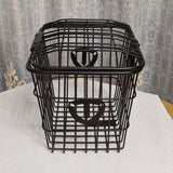 Maxbell Metal Bike Basket Organizer with Mounting Screws Large Space for Tricycles