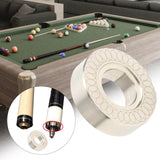 Maxbell Billiards Cue Balance rings Stainless Steel for Competition Durable Exquisite 13g