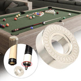 Maxbell Billiards Cue Balance rings Stainless Steel for Competition Durable Exquisite 10g