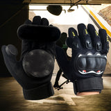 Maxbell Longboard Downhill Slide Gloves Skate Protective Gear Adjustable Strap