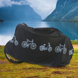 Maxbell Durable Road Bike Cover Waterproof Sun Protection Storage Dustproof Raincoat Black