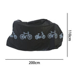 Maxbell Durable Road Bike Cover Waterproof Sun Protection Storage Dustproof Raincoat Black