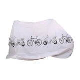 Maxbell Durable Road Bike Cover Waterproof Sun Protection Storage Dustproof Raincoat White