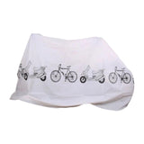 Maxbell Durable Road Bike Cover Waterproof Sun Protection Storage Dustproof Raincoat White