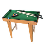 Maxbell Pool Table Set Home Office Billiard Cues Mini Tabletop Billiards for Kids