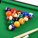 Maxbell Pool Table Set Home Office Billiard Cues Mini Tabletop Billiards for Kids