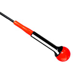 Maxbell Durable Warm up Stick Practice Exercise Golf Swing Trainer Aid for Balance Red 100cm