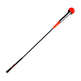 Maxbell Durable Warm up Stick Practice Exercise Golf Swing Trainer Aid for Balance Red 100cm