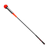 Maxbell Durable Warm up Stick Practice Exercise Golf Swing Trainer Aid for Balance Red 100cm