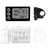 Maxbell Motor Brushless Controller LCD Display Sensitive Control for Electric Bike