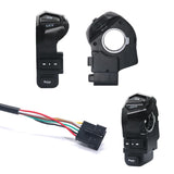 Maxbell Electric Throttle Switch 3 in 1 Control Light Horn Durable for Electric Bike A