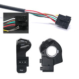 Maxbell Electric Throttle Switch 3 in 1 Control Light Horn Durable for Electric Bike A