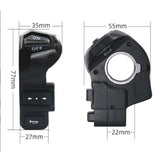 Maxbell Electric Throttle Switch 3 in 1 Control Light Horn Durable for Electric Bike A