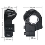 Maxbell Electric Throttle Switch 3 in 1 Control Light Horn Durable for Electric Bike B