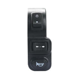 Maxbell Electric Throttle Switch 3 in 1 Control Light Horn Durable for Electric Bike C