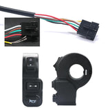 Maxbell Electric Throttle Switch 3 in 1 Control Light Horn Durable for Electric Bike C