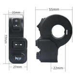 Maxbell Electric Throttle Switch 3 in 1 Control Light Horn Durable for Electric Bike C