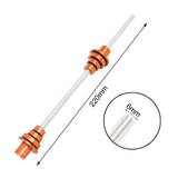 Maxbell Bike Wheel thru Axle Adaptor for Truing Stand Universal Cycling 12/15/20mm Orange