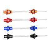 Maxbell Bike Wheel thru Axle Adaptor for Truing Stand Universal Cycling 12/15/20mm Orange