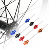 Maxbell Bike Wheel thru Axle Adaptor for Truing Stand Universal Cycling 12/15/20mm Orange
